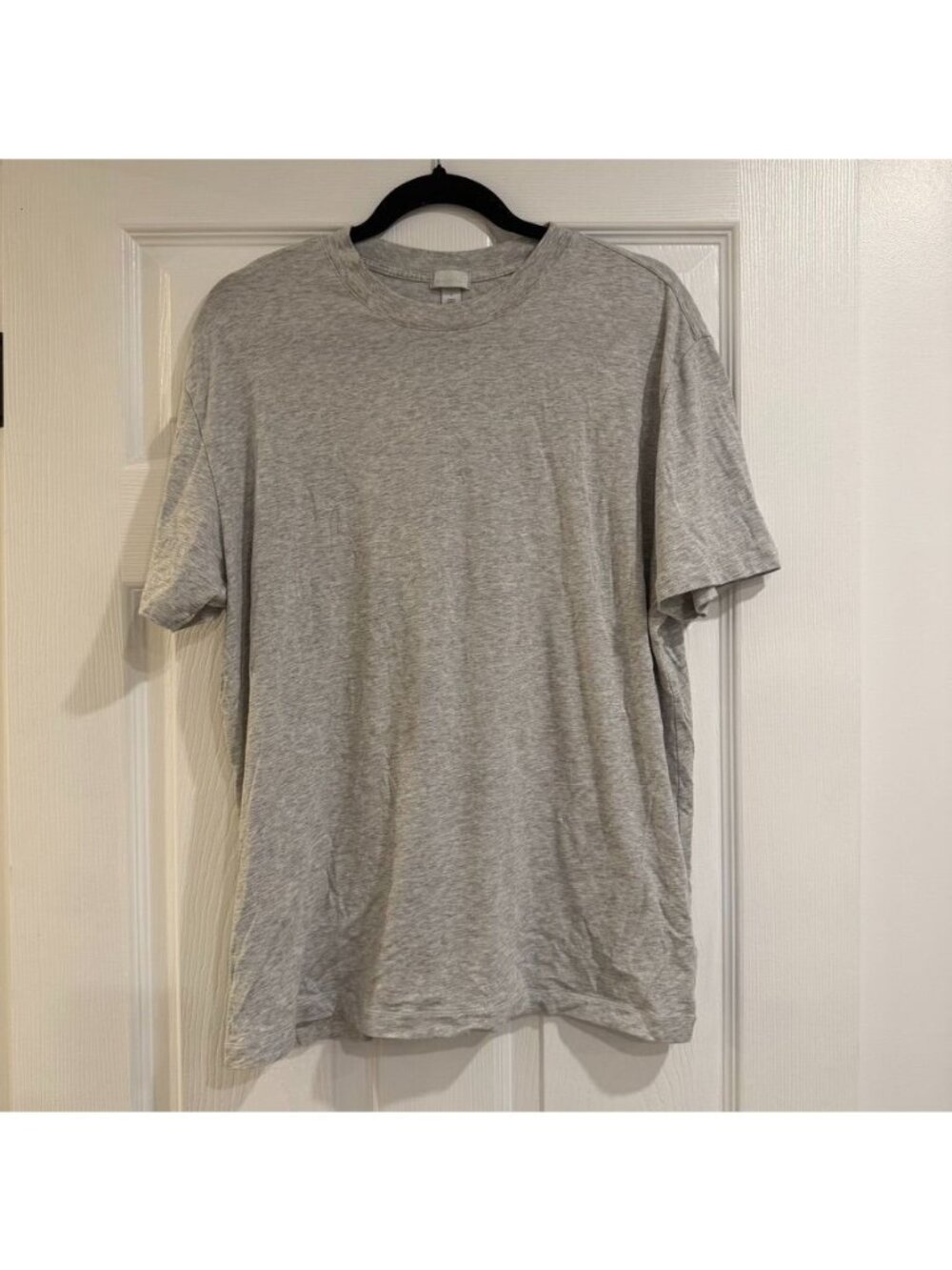 SKIMS Boyfriend Light Heather Gray T Shirt Size Medium